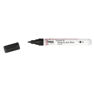 ROTULADOR PARA PORCELANA NEGRO 1-2MM K16412 