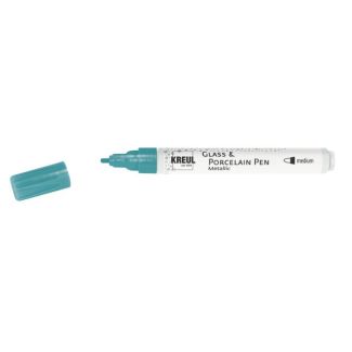 ROTULADOR PARA PORCELANA TURQUESA METÁLICO K16422
