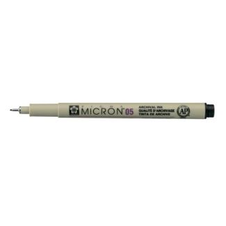 Puntafina Pigma Micron negro 0,45mm 05 XSDK0549