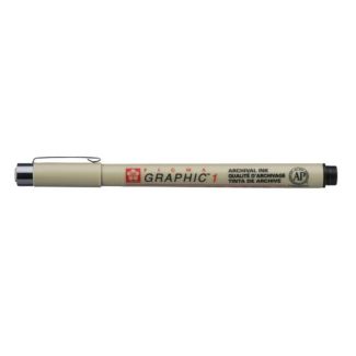 Pigma Micron negro 1mm XSDK149