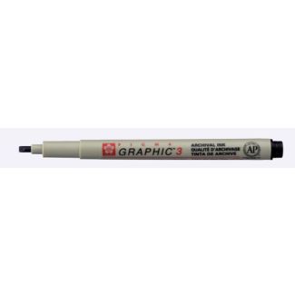 Pigma Micron negro 3mm XSDK349