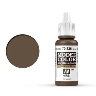 70826 Model Color Alemán Camuflaje Pardo Medio P.145