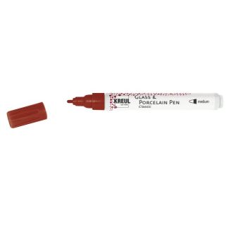 ROTULADOR PARA PORCELANA ROJO OSCURO K16463 