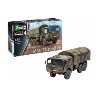 Vehículo MAN  7t milgl 6x6 1:35   03291
