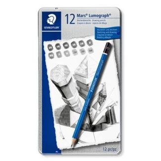 ESTUCHE METAL MARS LUMOGRAPH X12   100 G12