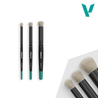 Set Pinceles pelo natural S-M-L    B0799 
