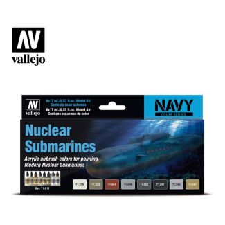 SET COLORS NUCLEARS SUBMARINES   71611 