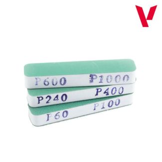SET DE 3 LIJAS FLEXIBLES DOBLE GRANO T04002