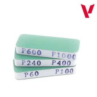 SET DE 3 LIJAS FLEXIBLEX DOBLE GRANO 80X30X12MM  T04004