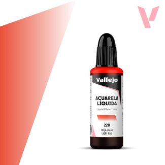 ACUARELA LIQUIDA ROJO CLARO 32ml    33220
