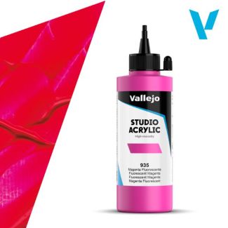 STUDIO ACRYLIC MAGENTA FLUORESCENT   22935