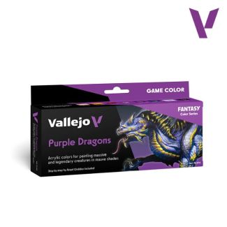 GAME COLOR SET: PURPLE DRAGONS  72194