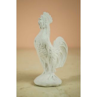 GALLO DE 9CM DE YESO B-08