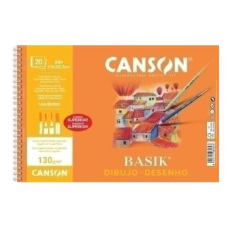 BLOC BASIK DINA4 20 HOJAS 130GR CANSON 200408062 
