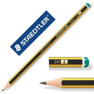 LAPIZ DE GRAFITO STAEDTLER NORIS 4 / 2H 120-4