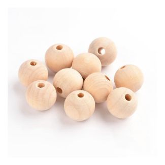 BOLA DE MADERA NATURAL Ø 20MM