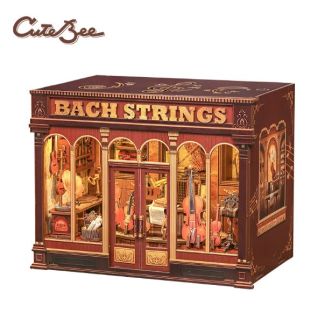 DIY MINIATURE HOUSE BACH STRINGS - MUSICA CUTEBEE CWGB404 