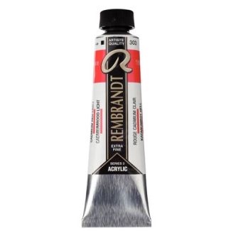 Acuarela Tubo 20 ml Rojo Cadmio Claro REMBRANDT 05043030 
