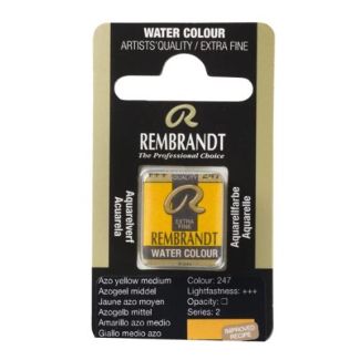 Pastilla Acuarela PAN AMARILLO AZO MEDIO REMBRANDT 05862691 