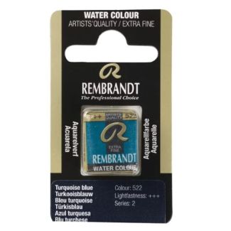Pastilla Acuarela PAN AZUL TURQUESA REMBRANDT 05865221 