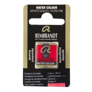 Pastilla Acuarela PAN ROJO PERILENO OSCURO REMBRANDT 05863541 