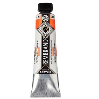 Acuarela Tubo 20 ml Naranja Permanente REMBRANDT 05042660 