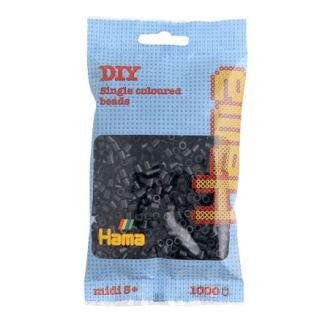 205-18 HAMA BEADS MIDI NEGRO