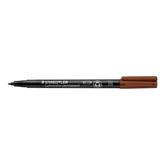 MARCADOR/ROTULADOR PERMANENTE MARRON LUMOCOLOR "M" 317-7 