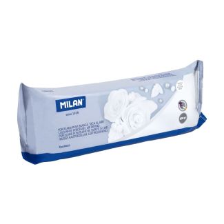 PORCELANA RUSA - PASTA PARA MODELAR BLANCA DE SECADO AL AIRE 500GR MILAN E4611