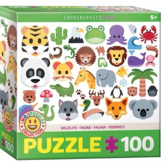 E6100-5395 PUZLE 100PCS EMOGI ANIMALS