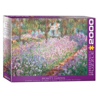 E8220-4908 2000PCSMONET'S GARDEN CLAUDE