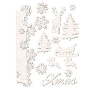 SET SILUETAS CARTON 009 NAVIDAD 0005450 