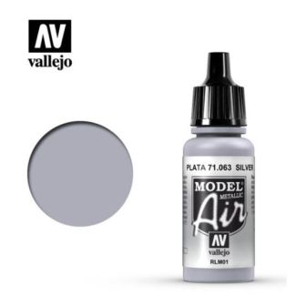 MODEL AIR RLM01 SILVER (METALIZADO) 17ML VALLEJO 71.063