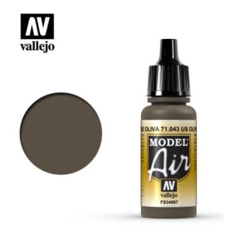 MODEL AIR US VERDE OLIVA 17ML VALLEJO 71.043