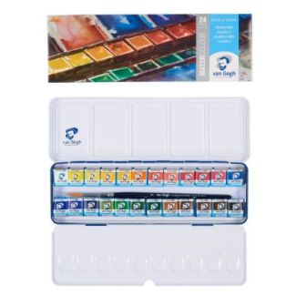 CAIXA METALICA 24 PASTILLAS VAN GOGH 20838624 
