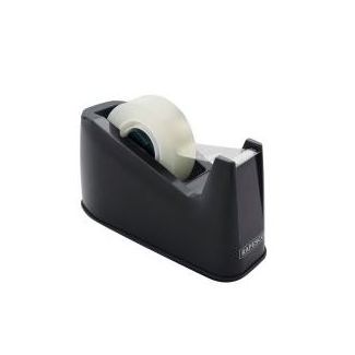 PORTARROLLOS TAPE DISPENSER 30 MM NEGRO RAPESCO 9FRPTD30BK 