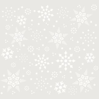 STENCIL DECO FIESTA 039 COPOS DE NIEVE (S) 0005435 
