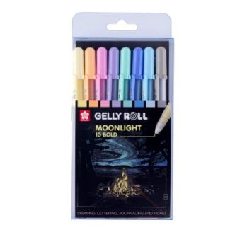 POXPGBMOO8 estuche 8 col gel pastel