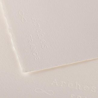 PAPEL PARA ACUARELA DE GRANO FINO 64,8X101,6CM 356GR/M2 ARCHES AQUARELLE A1795007 