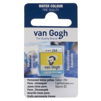 PASTILLA ACUARELA AMARILLO LIMON PERMANENTE VAN GOGH 20862541