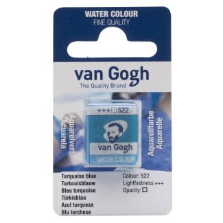 PASTILLA ACUARELA AZUL TURQUESA VAN GOGH 20865221