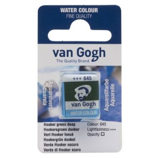 PASTILLA ACUARELA VERDE HOOKER OSCURO VAN GOGH 20866451