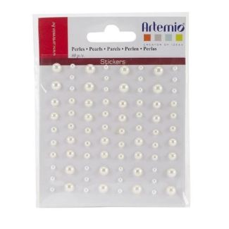 PERLAS ADHESIVAS MARFIL 80 UDS ARTEMIO 11006282 