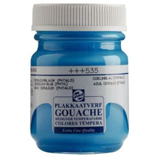 GOUACHE TALENS 50ml AZUL CERULEO