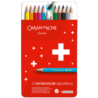 CD1285-712 SWISSCOLOR C.METAL 12 LAPICES