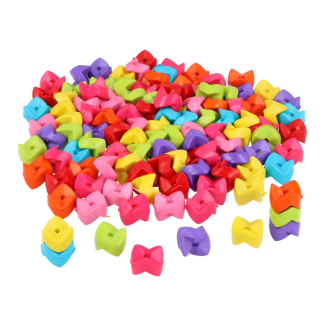 BOTE DE CUENTAS DE PLASTICO PARA ENCAJAR DE MULTICOLOR INNSPIRO E7619