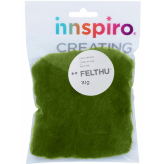 FIELTRO DE LANA VERDE HIERBA 10GR A1446 