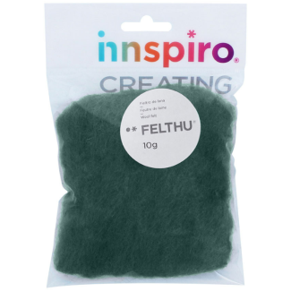 FIELTRO DE LANA VERDE AZULADO 10GR A1440 