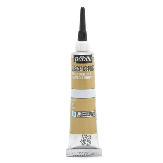 PINTURA EN RELIEVE PARA VIDRIO ORO 20ML PEBEO 773000 