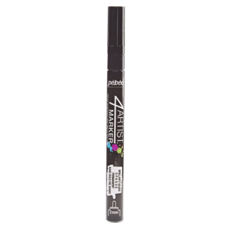 4ARTIST ROTULADOR DE PINTURA AL OLEO NEGRO 2MM PEBEO 580024